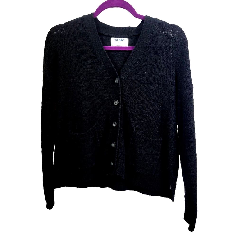 Old‎ Navy Black Sweater Girl's Size XL (14)